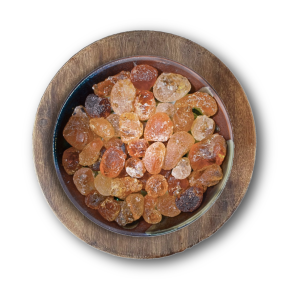 Résine d'Acacia en morceau (gomme arabique) - 100/105g