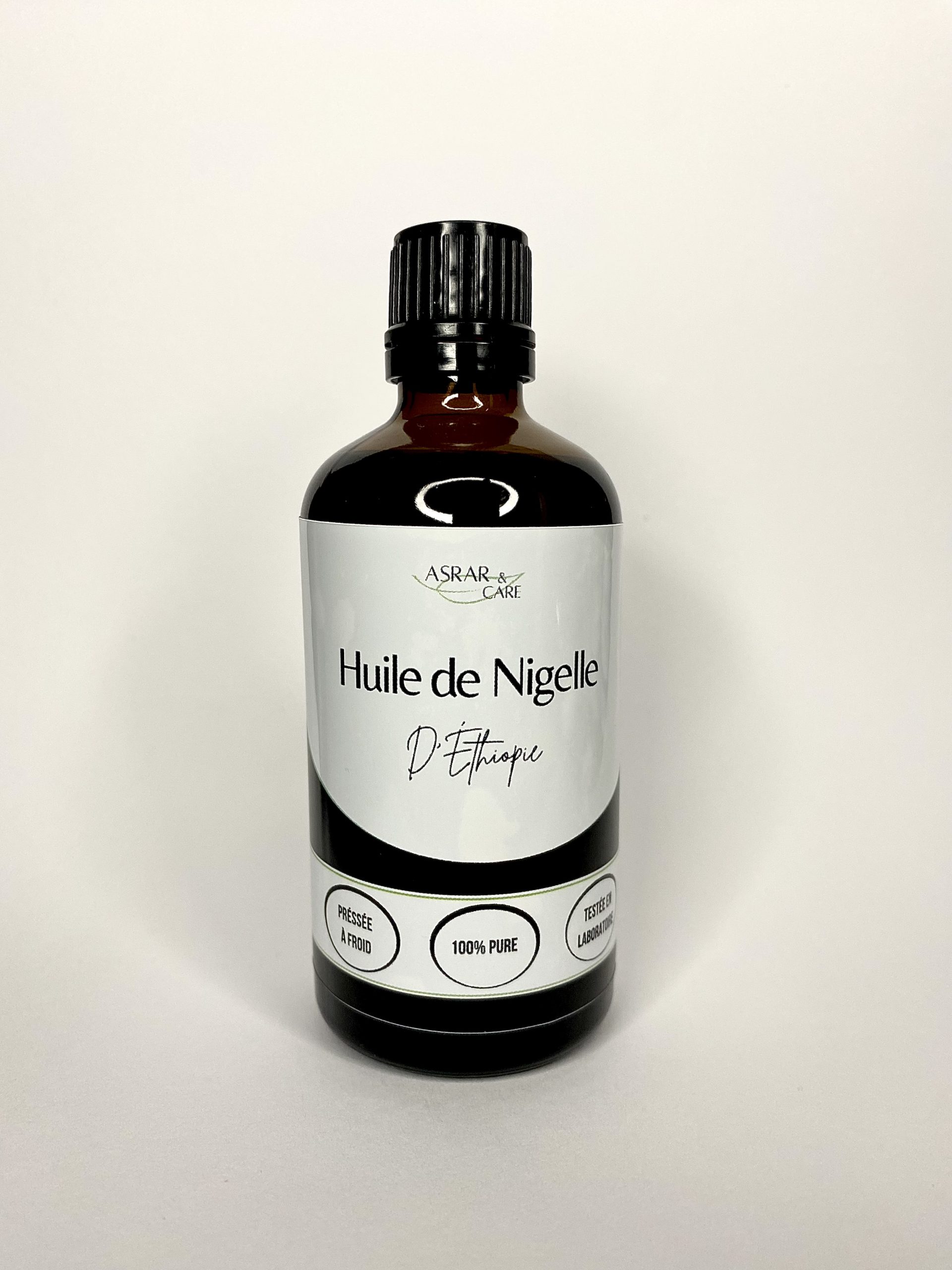 Huile de Nigelle de Qualité supérieur - TESTÉ EN LABORATOIRE